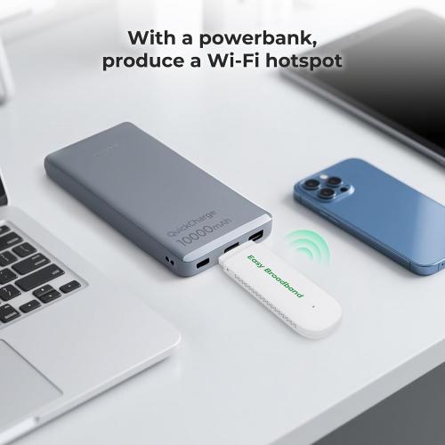 EIOTCLUB 4G LTE USB WiFi 6 Dongle Mobile Hotspot High-Speed for US CA MX LA