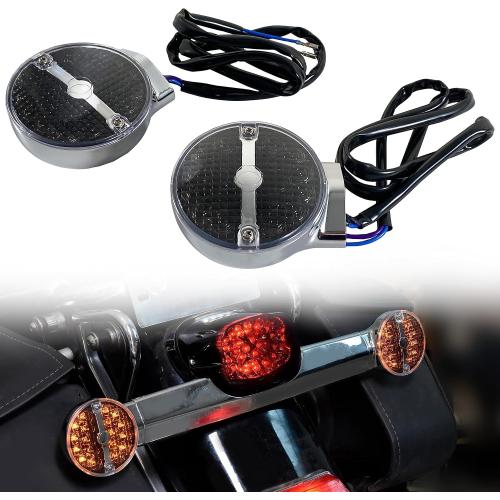 LED Rear Turn Signal Indicator Lights for Harley Touring 99-23