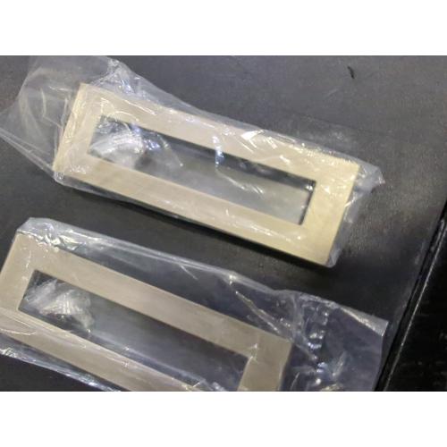 Malimali 6 Inch Recessed Pocket Door Pull Sliding Door Handle Hardware
