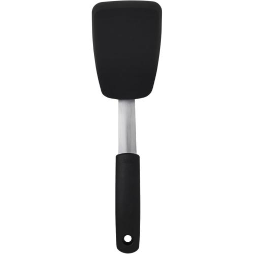 OXO Good Grips Small Silicone Flexible Turner Black