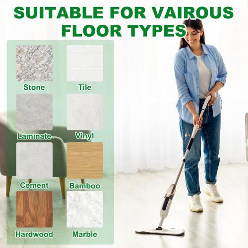 4pc Microfiber Mop Pads