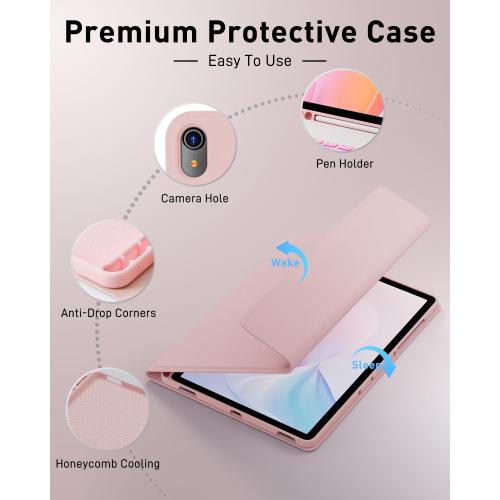 Case Keyboard for iPad A16 11th 10th Generation 11-inch 7 Color Backlit