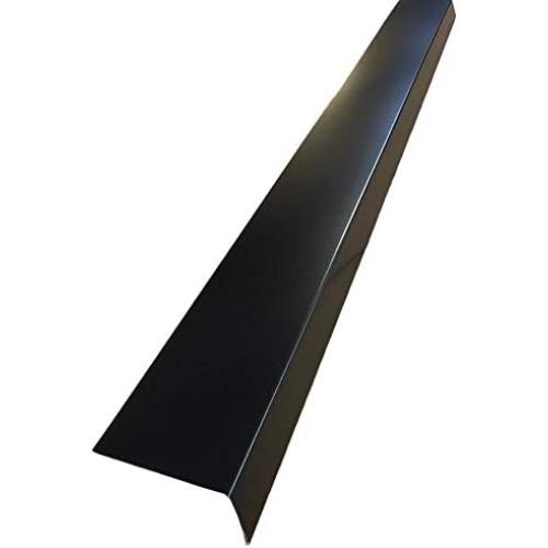 EAGLE 1 - (5 FT Long) Roof Drip Edge Flashing- 26 Gauge- 60x4 x1.5- 75 Degree Angle - Easy to Install- Matching Screws and Hex Bit Driver Included- Many Colors (4, Black)