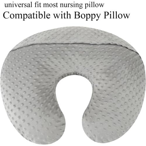 Dot Nursing Pillow Cover Set 2 Pack Compatible with Boppy Pillow
