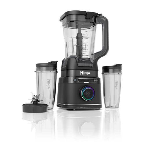 Detect Duo Power 72 oz. 10 Speed Black Pro Blender, Single Serve Traditional Blender with Blend Sense Technology