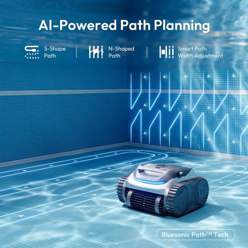 (2026 Upgrade) BUBLUE C10P Gen2 Robotic Pool Vacuum Max to 420 Min Runtime