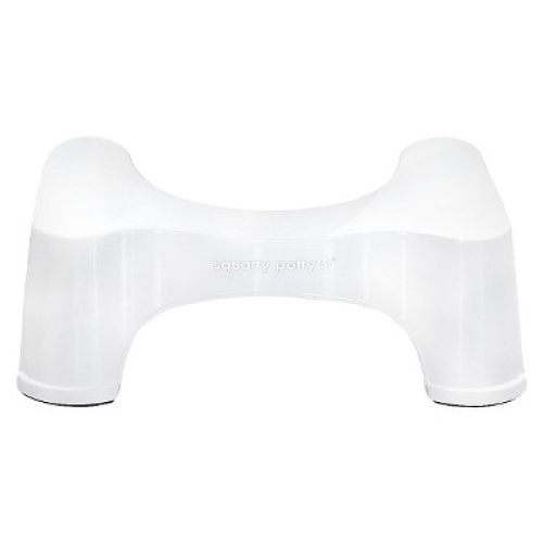 9 The Original Bathroom Toilet Stool White - Squatty Potty