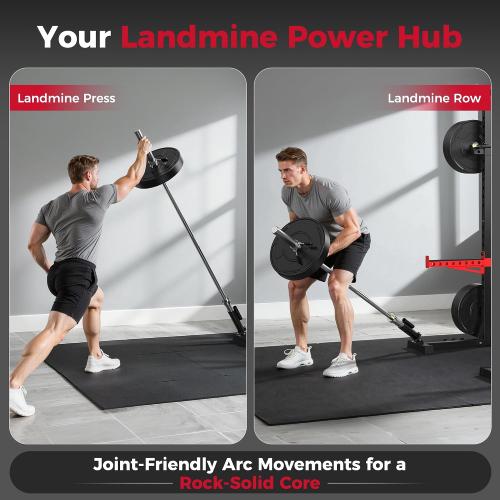 FLYBIRD SR1 Squat Rack, Adjustable Power Rack for 6FT/7FT Barbells