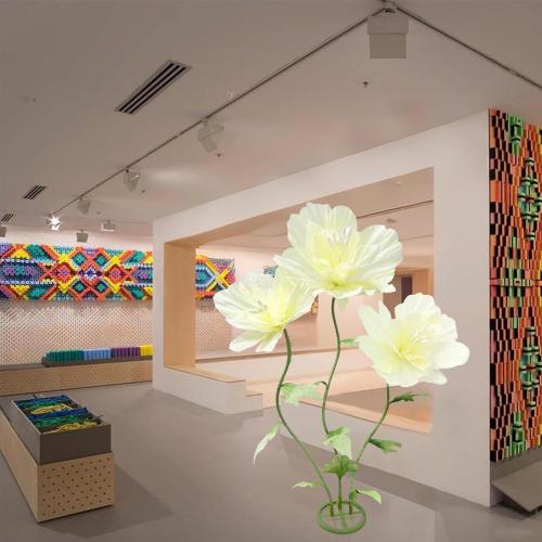 Giant Artificial Fake Flowers, Waterproof 3D Wedding Party & Home Decor