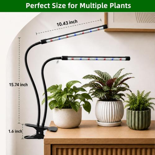 GooingTop Grow Light,6000K Full Spectrum Indoor Plant Growing Lamp