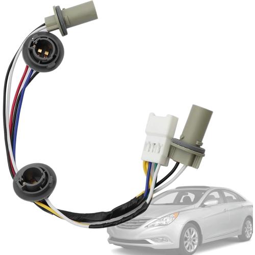 Rear Tail Light Lamp Socket&Harness fit for Hyundai Sonata Sedan 2011-2014