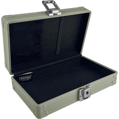 Vaultz Locking Pencil Box, Camo Design, Key Lock, Mesh Pocket