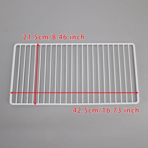 2932627025 RV Refrigerator Freezer Wire Shelf Fit for Dometic RV Refrigerators and Freezers,Length: 16.73 inches, Width: 8.46 inches