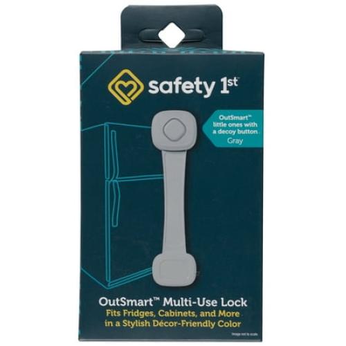 COLOR BLACK ❗ ❗ Safety 1st OutSmart Multi-Use Lock, Gray, Toddler