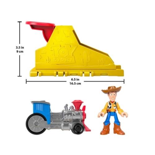 Disney and Pixar Toy Story Launcher Set with Woody Figure (Styles May Vary)