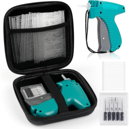 Price Tag Gun for Clothes, Retail Clothing Attacher Tagging Gun, Green