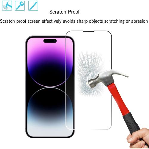 Ailun Screen Protector for iPhone 14 / iPhone 14 Pro, 3 Pack