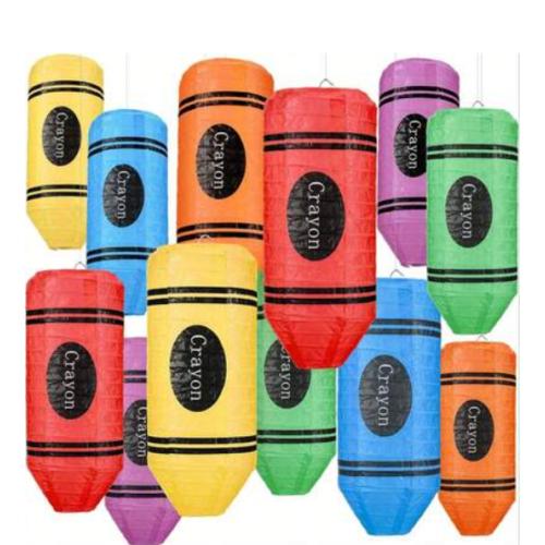Retisee Pencil Hanging Paper Lantern for Classroom Decorations