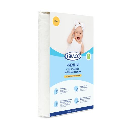 Graco 28-in D Polyester Crib Mattress Cover