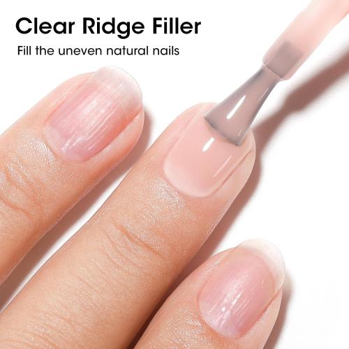 GELLEN 4-In-1 Illuminating Nail Concealer Base Coat Nail Polish, No HEMA