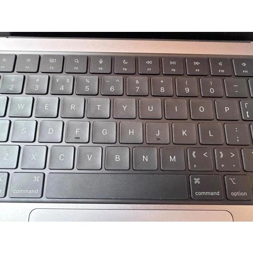 Keyboard Stickers Specifically for MacBook, Transparent Gray Effect, Compatible with 13-16 Inch Air/Pro