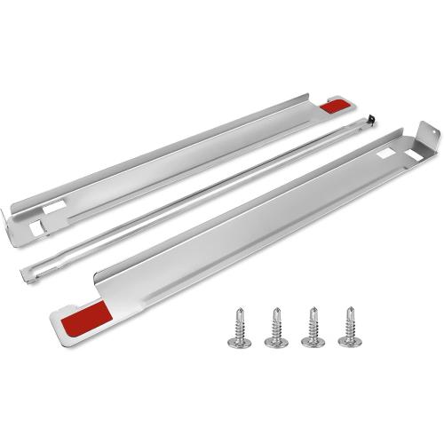 KSTK1 27-inch Washer Dryer Stacking Kit Replacement for LG Washer Dryer Laundry Stacking Kit KSTK1 by Blutoget - Solid Metal with Chrome Coated - WSTK1 KSTK1 Lg Stacking Kit 27,Good stability