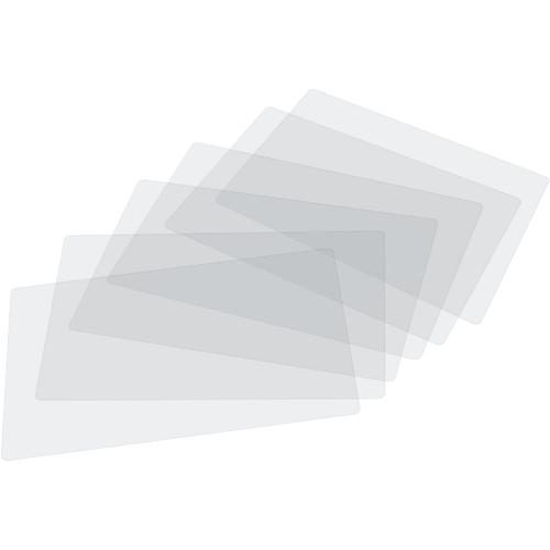 Clear Plastic Placemats Set of 16, 17.5x12 Transparent Vinyl Table Mats