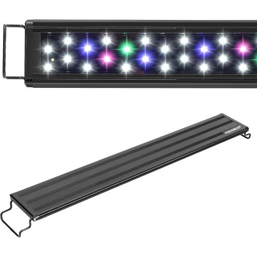 AQUANEAT LED Aquarium Light Full Spectrum for 48 Inch to 54 Inch Fish Tank Light Fresh Water