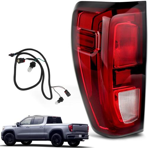 Halogen Tail Lights For 2019-2026 GMC Sierra 1500/2500HD/3500HD Left Driver