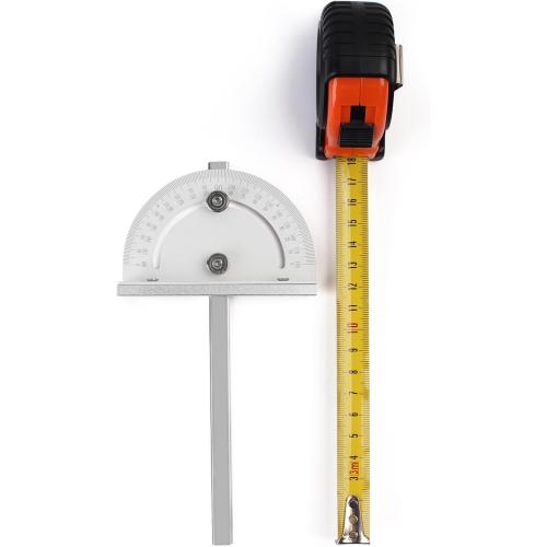 Small-scale Miter Angle Measuring Tool,Precision Inclinometer and Angle Detector for and Milling Worktable Insertion Plate- Woodworking Protractor for Table Saws and Power Tools