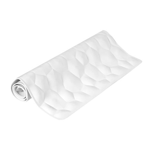 Kenney 27-in x 16-in White Vinyl Bath Mat