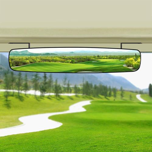 BETOOLL 16.5 Golf Cart Rear View Mirror Fits for EZGO, Yamaha, Club Car