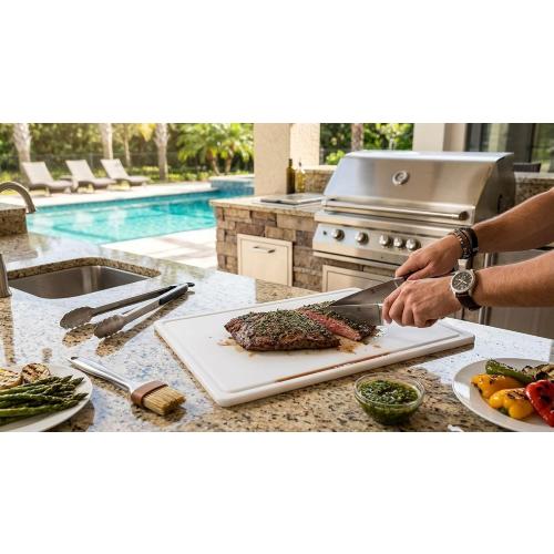 Extra Large Plastic Cutting Board, White