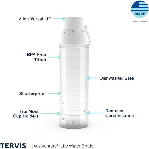 Tervis 24oz Tritan Water Bottle | Clear