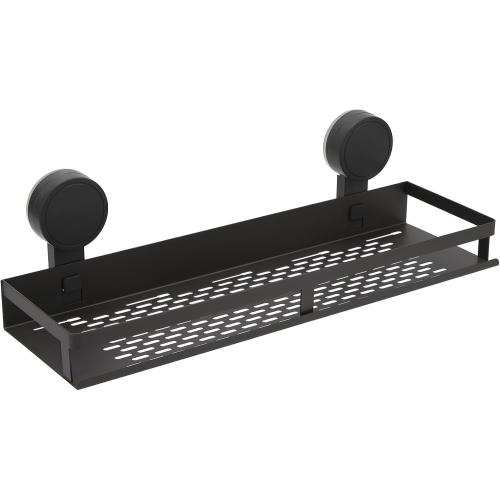 Suction Cup Shelf for Mirror,No Drill Carbon Steel Rack