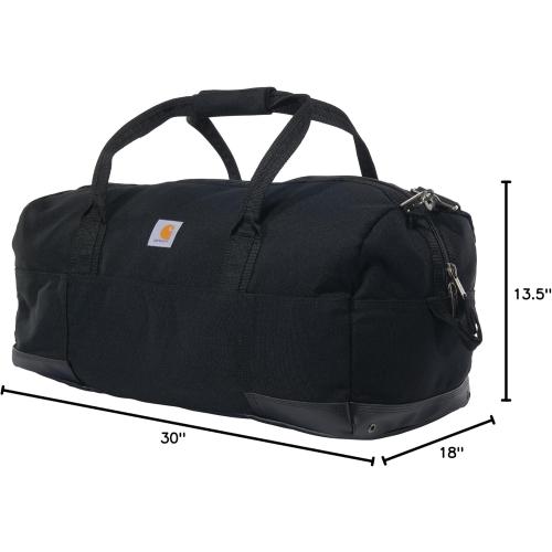 Carhartt Classic Duffels, Heavy-Duty Bag for Jobsite, Gym and Travel
