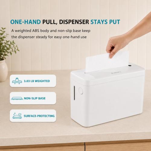 Ultra Large C Fold Paper Towel Dispenser Countertop - M7 D-3409 Lavender