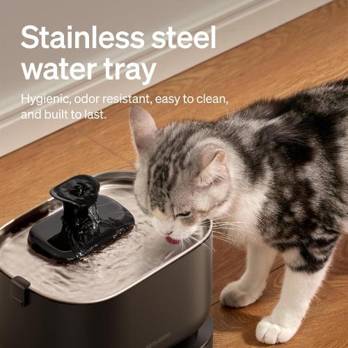 PETLIBRO Cat Water Fountain, Cordless Pet Water Fountain Battery Operated