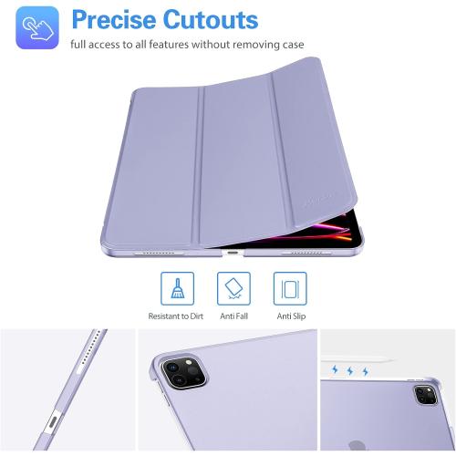ProCase Case for iPad Pro 12.9 2022/2021/2020/2018 -Lightpurple