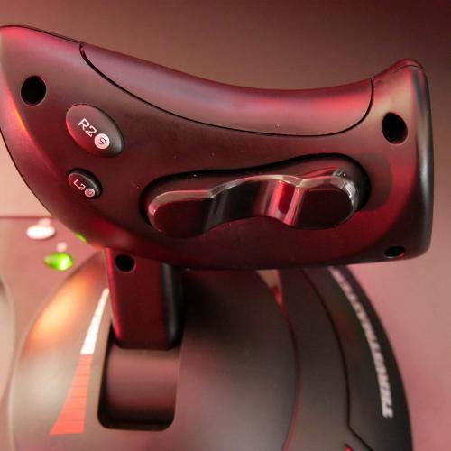 Thrustmaster T.Flight HOTAS X, Joystick and Throttle With Dual Rudder System, Buttons and Programmable Axes, Rotating Handle, Trigger, PC/USB Compatible