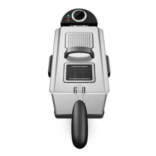 Chefman 3.2qt Stainless Steel Deep Fryer ‼️has mild stains and scratches ‼️