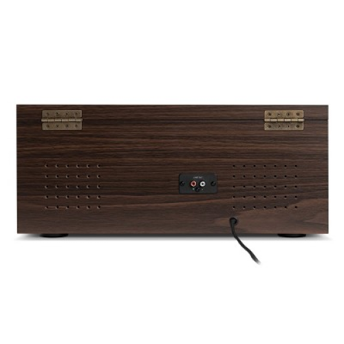 Victrola Empire 7-in-1 Bluetooth Record Player with 3-Speed Turntable, CD, Cassette Player and Radio (Espresso)