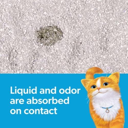Fresh Step Clumping Cat Litter with Febreze Gain Scent, Long Lasting Odor Control Kitty Litter with Activated Charcoal, Low Dust Formula, 14 lb