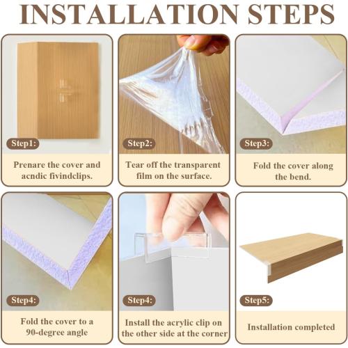 5 Pack Wire Shelf Covers,46x16x2in Wire Rack Covers for Pantry Durable PVC Shelf Liners-0.31 inch Thick, Moisture-Resistant Shelves Cover for Store Pantry Kitchen Removable Closet,#01 White