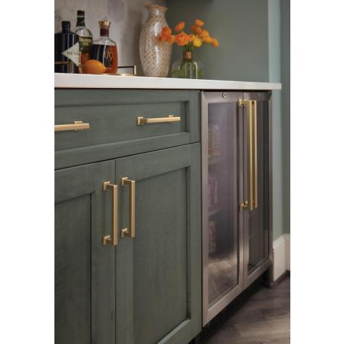 Amerock 5-1/16 Lintel Champagne Bronze Drawer Pull