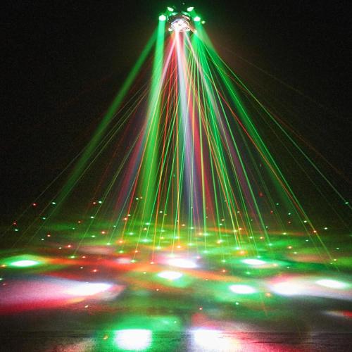 Moving Head DJ Lights, 150W LED Stage Lights 5-in-1 with Remote
