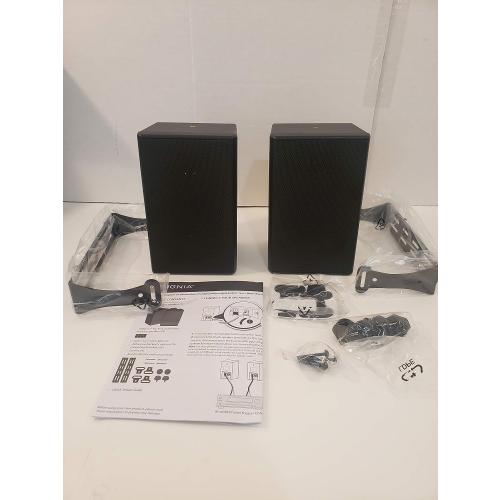 Insignia - 2-way Indoor/outdoor Speakers (Pair)