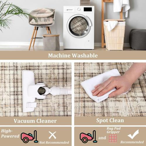 area plaid rug