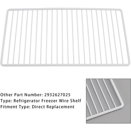 2932627025 RV Refrigerator Freezer Wire Shelf Fit for Dometic RV Refrigerators and Freezers,Length: 16.73 inches, Width: 8.46 inches
