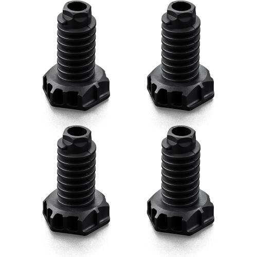 216396900 Leveling Legs Replacement Parts for Frigidaire Adjustable Feet Adjustable Legs Chest Freezer Legs Refrigerator Leveling Feet Kenmore Electrolux Gibson Dryer Feet Adjustable Foot 4 Pcs